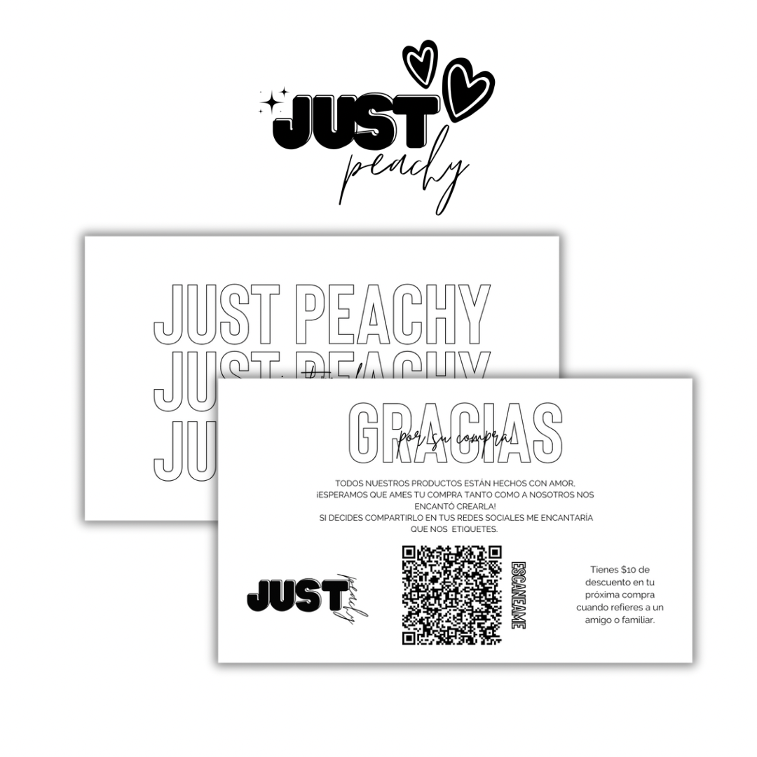 THANK YOU CARDS / TARJETAS DE AGRADECIMIENTO