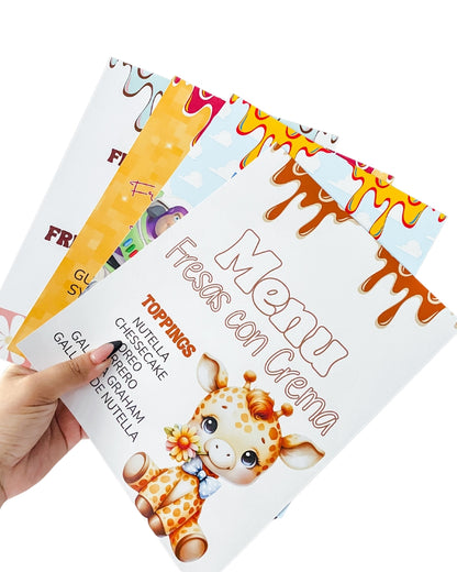 DISEÑO E IMPRESION DE IMAGEN 8.5X11 + STICKERS