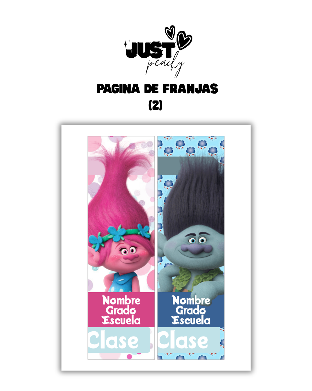 Franja Vertical para Libretas