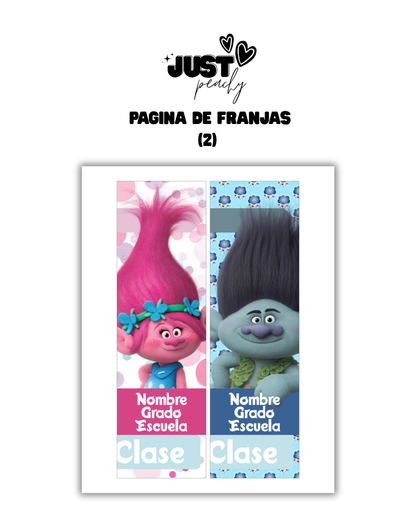 Franja Vertical para Libretas