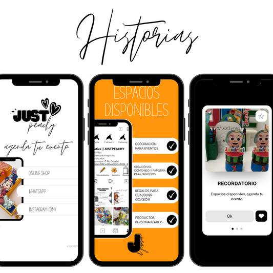 CONTENIDO PARA LAS HISTORIAS
