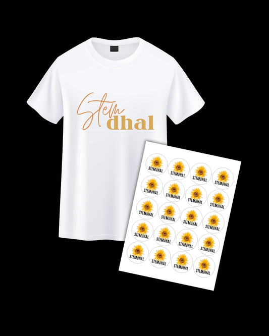 COMBO A — Camisa + 100 Stickers