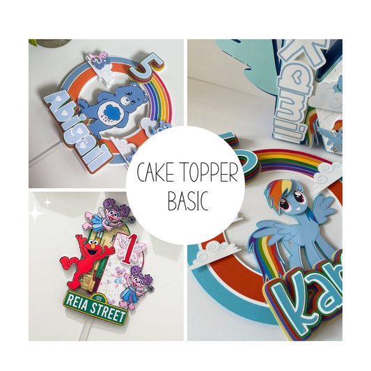 CAKE TOPPER BASIC