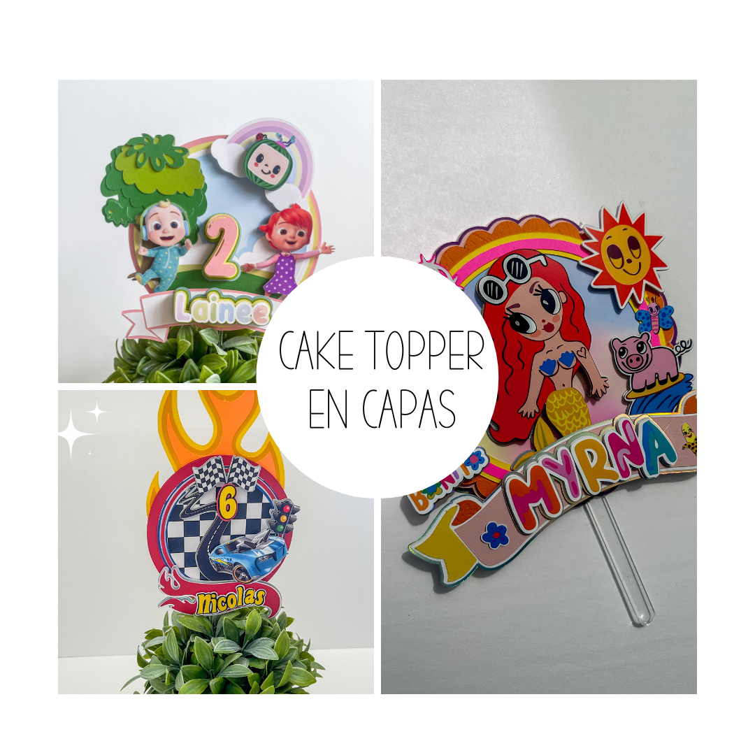 CAKE TOPPER CAPAS
