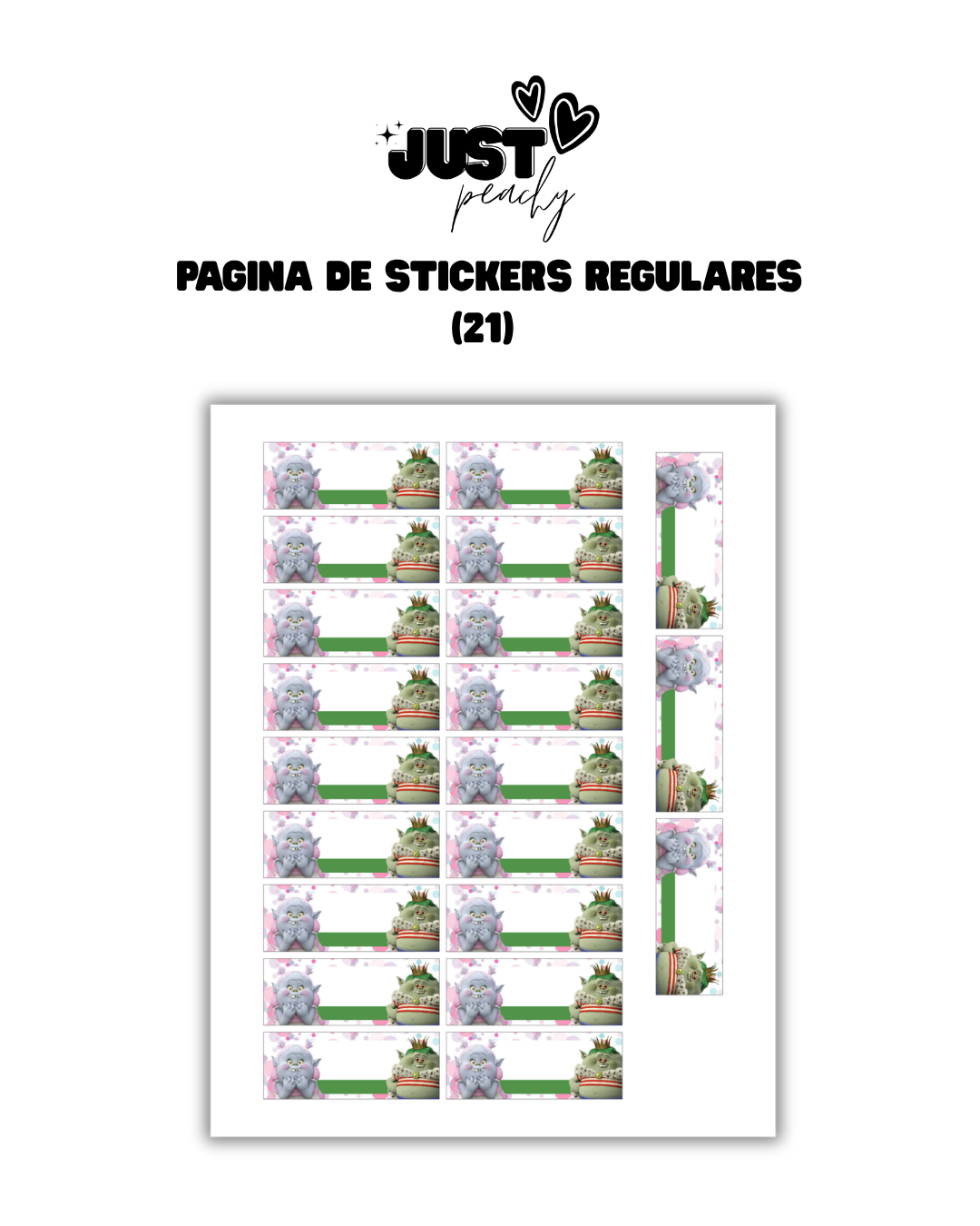 Labels Regulares