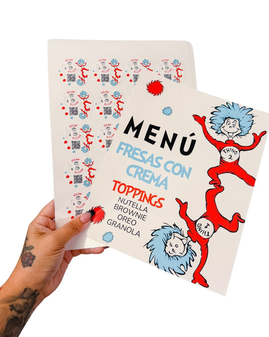 DISEÑO E IMPRESION DE IMAGEN 8.5X11 + STICKERS