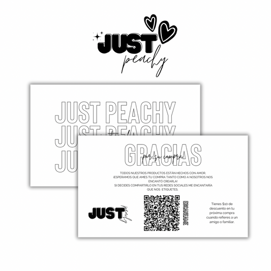 THANK YOU CARDS / TARJETAS DE AGRADECIMIENTO