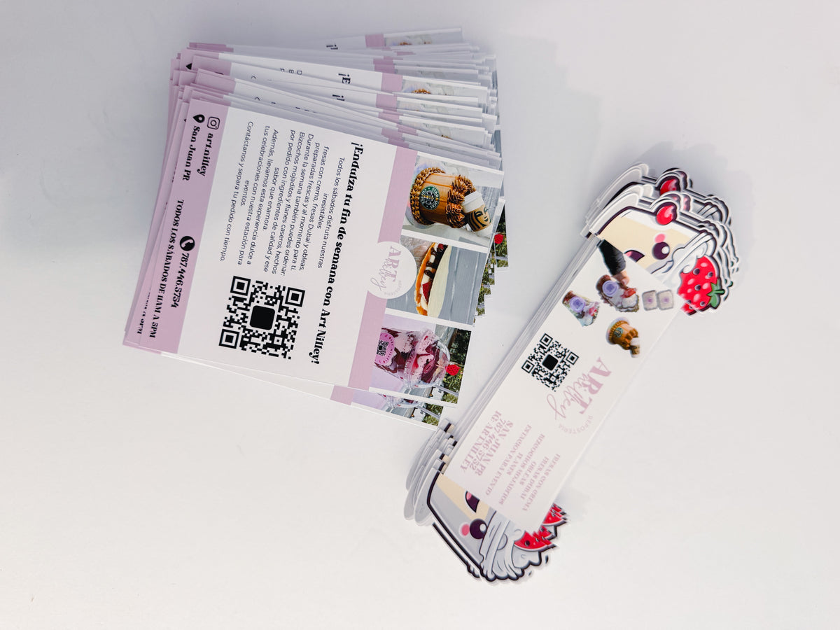 TARJETAS VIRALES + FLYERS
